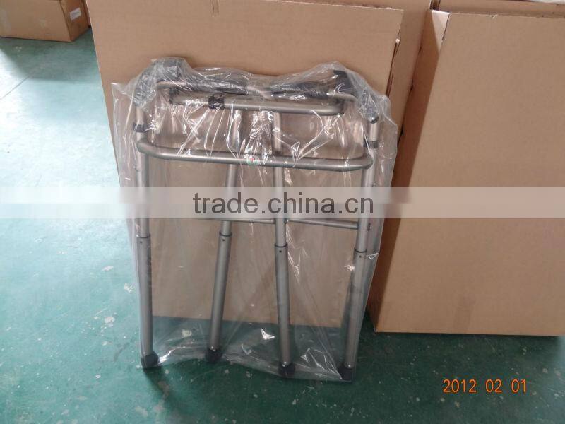 2014 Chinese supplier durable multi-funtional aluminium foldable stair climbing rollator