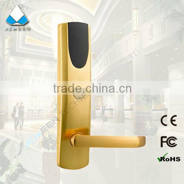Cheap and good Zinc alloy hotel temic card door lock