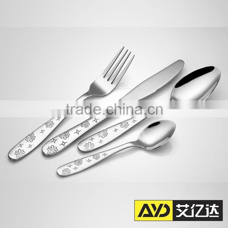 Stainless Steel! 72pcs inox flatware