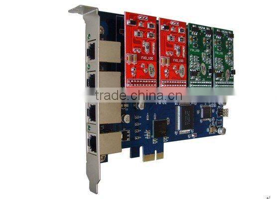 PCI Express CARD With 4 ports Available