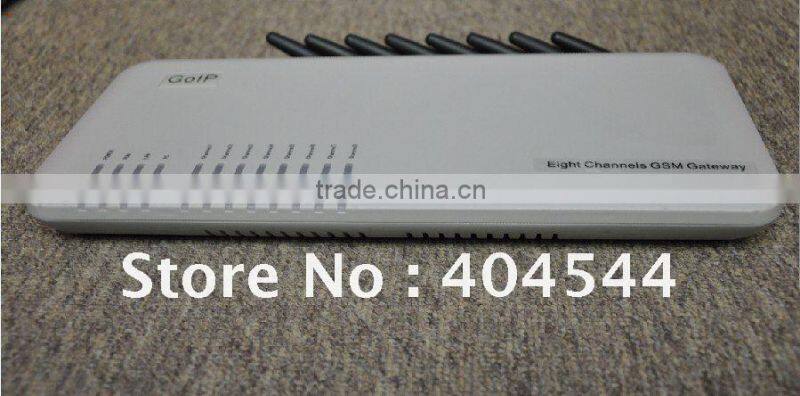 GSM SIM Box VoIP Gateway 8 Ports 8 SIMs