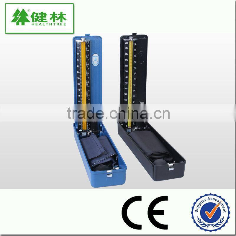Classic type best price CE approved casting aluminum desk type mercurial sphygmomanometer