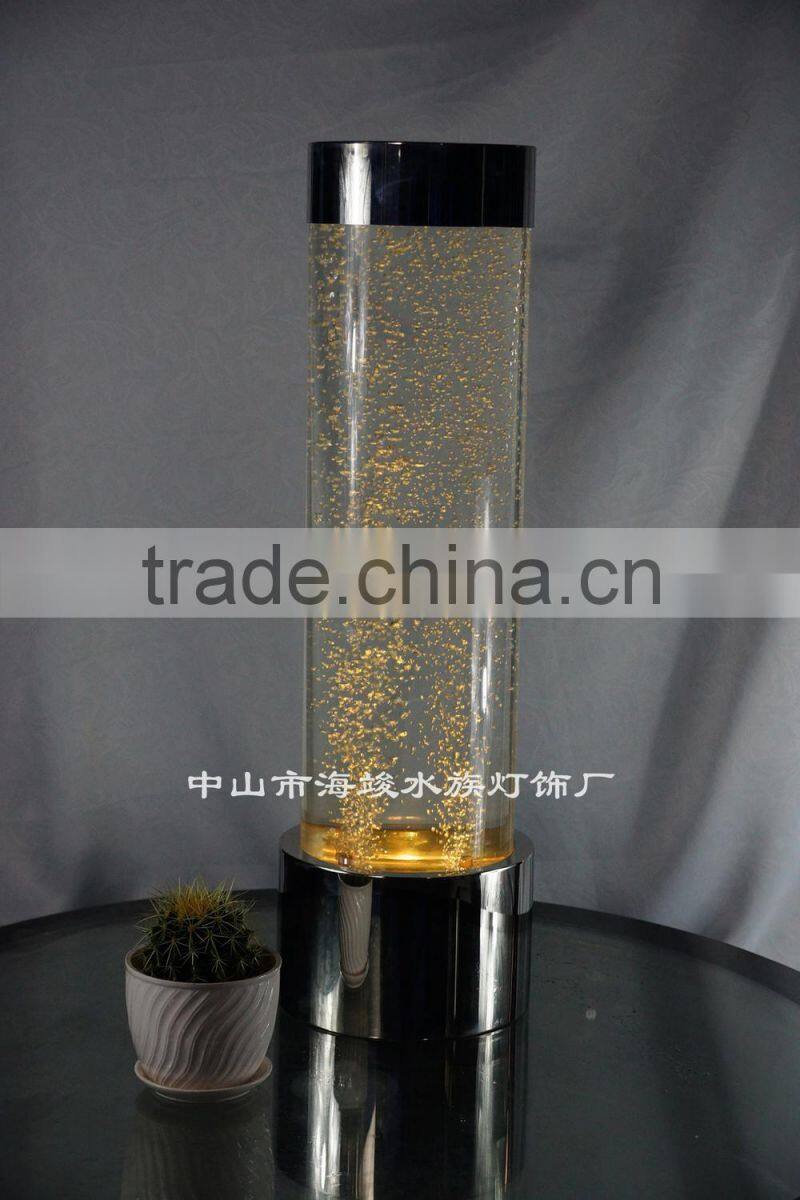 Led decoration water bubble table top column Aquaextreme