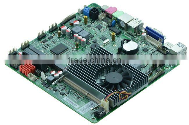 x86 embedded motherboard I7 motherboard with lvds Support Intel Intel The fourth generation Haswell_U/I7-4510U/2.0GHz