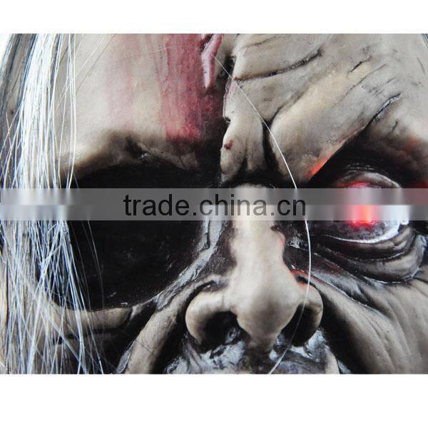 Half body hanging ghost with rope