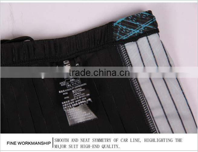 CNYE Men's Tight short Swim Trunks Swimwear with Rubber Print mens swimwear CN-1203