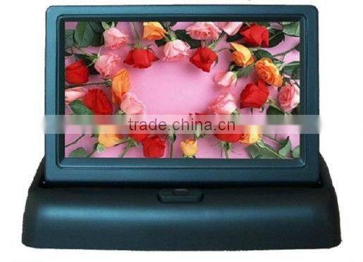 Big sale 4.3 inch digital foldable car tft lcd monitor