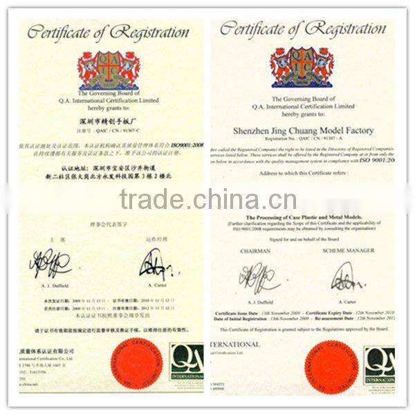 Clear PC Plastic Rapid Prototype Making mold manufacture