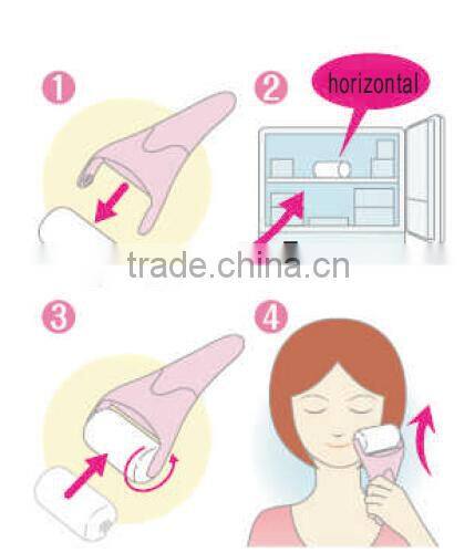 Lastest stainless steel skin care derma ice roller facial body massage ice roller for skin calm before and after laser treatment