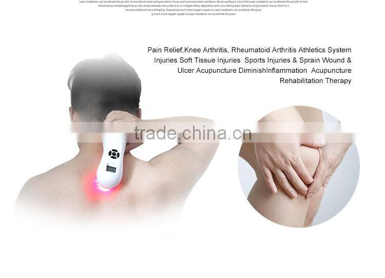 NEW Portable LLLT Body Pain Relief Low Level Cold infrared laser therapy