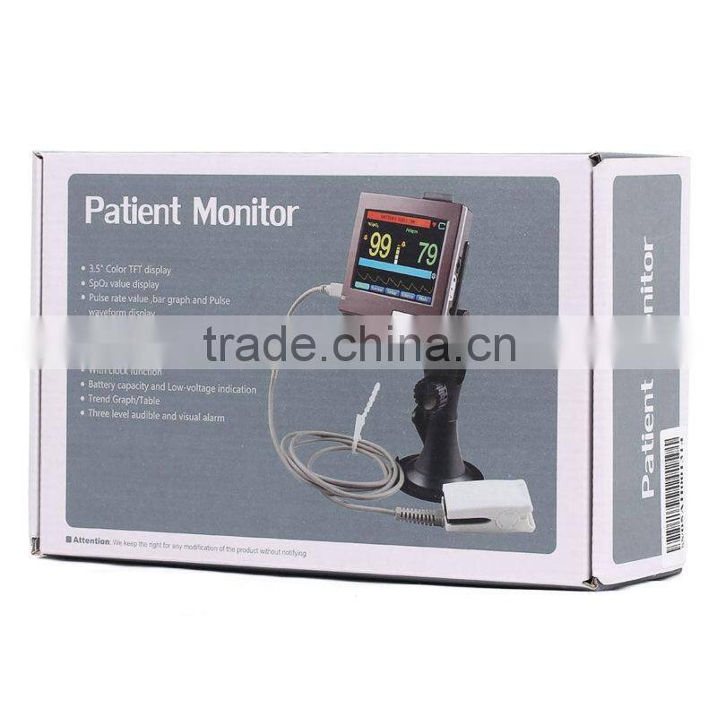 Touch Screen Color TFT Handheld Pulse Oximeter with Free Software - Spo2 Monitor Pulse oximeter(PM-60A)-Shelly