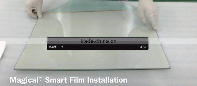 Customized Bathroom Space Saving 3G Smart Switchable Privacy Film