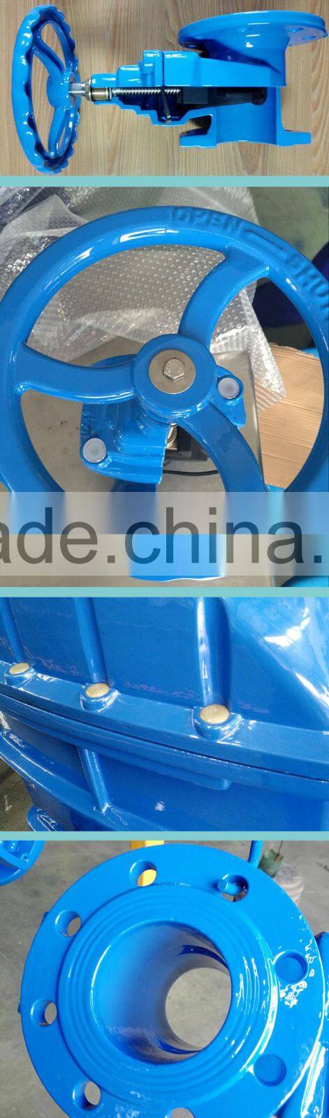 Ductile iron flanged 6 inch water gate valve