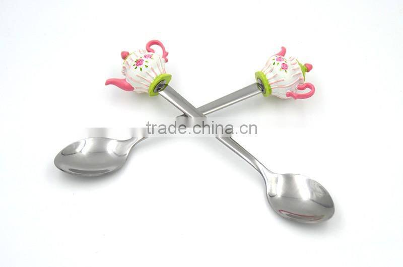 Top quality stainless steel flatware set for tea time with competitive price