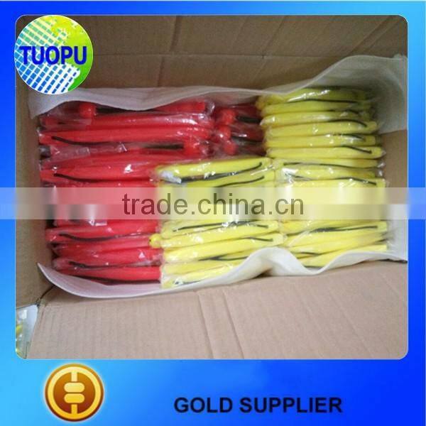Red/yellow color plastic fish grip fishing lip grip fish grip tool
