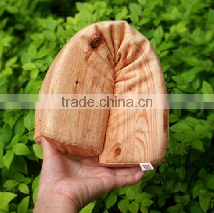 2016 New Arrival Long Imitative Tree Wood Log Pillow