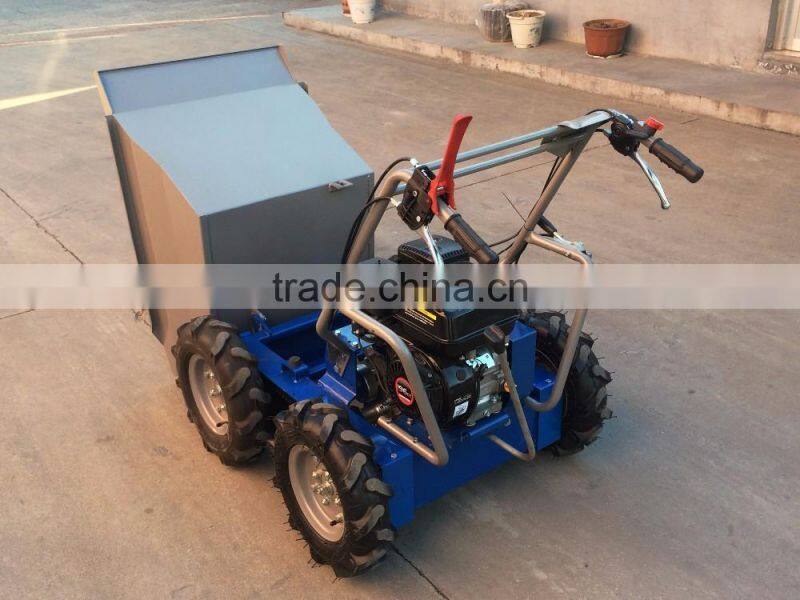 4x4 four wheel 300kg capacity mini farm tractor,muck dumper