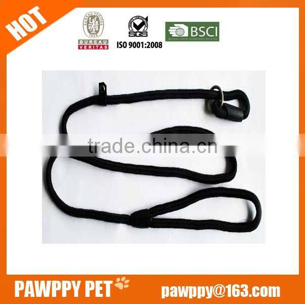 Nylon rope dog leash and harness