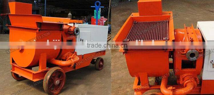 2015 New design high speed mortar spray machine