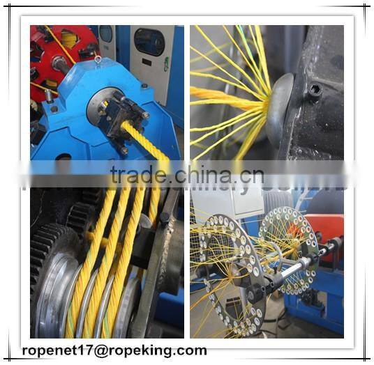 Stranded Propene Polymer wire rope machines