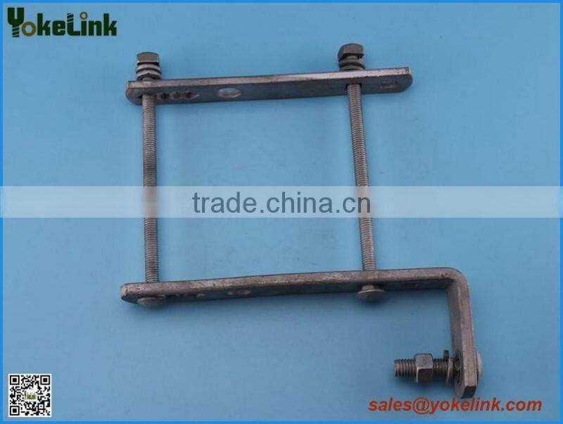 Utility Pole Crossarm Brackets for Cutouts / Arrestors