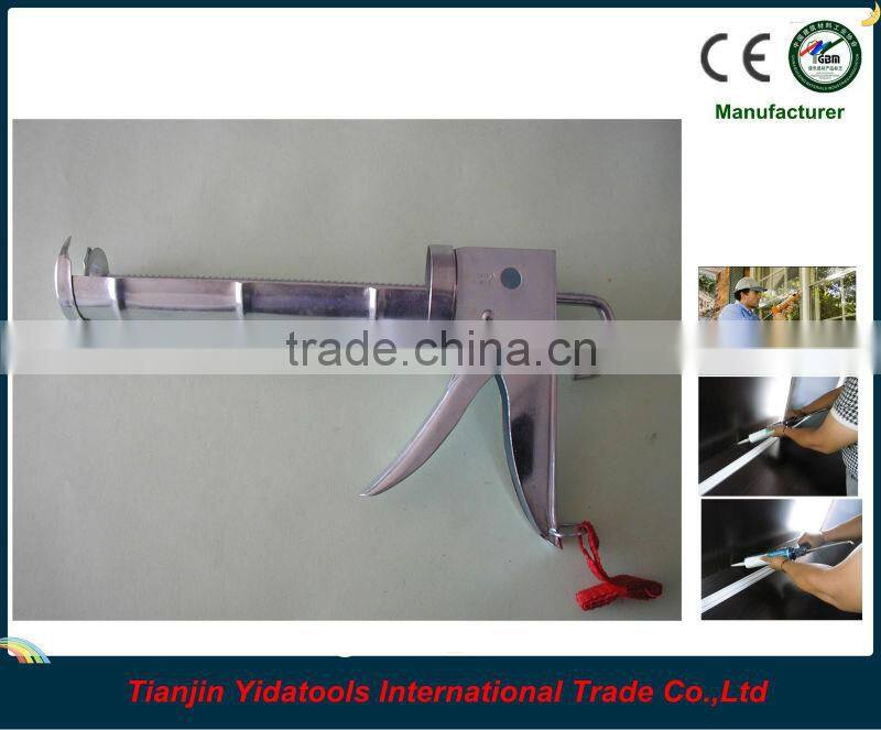 9"chrome coated silicone gun