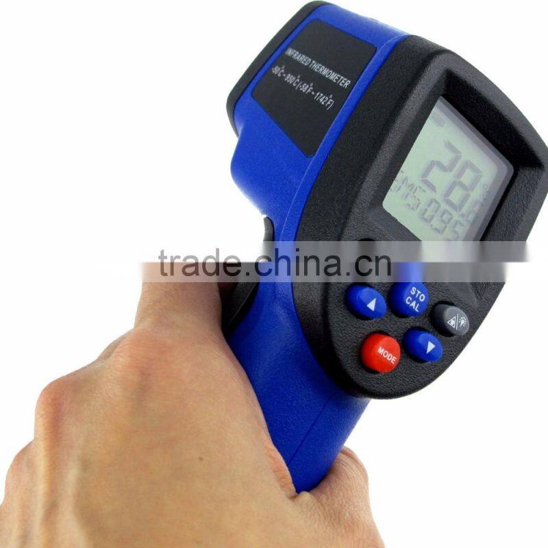 Infrared Thermometer Instant-read Measuring Range -50~950 degree C(-58~1742 degree F), Industrial Chemicals Household Used