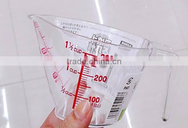 300ML 500ML Plastic Transparent Measuring Cup
