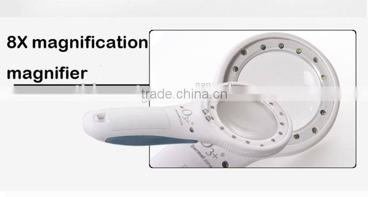 CE Portable testing Dead skin Body Skin Moisture Oil Analyzer Water Tester Skin Detector Skin care tools