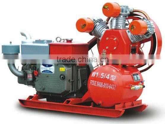 Piston diesel air compressor for sale W-1.5/4