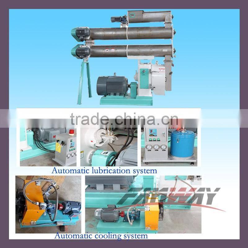 1-2t/h ring die poultry feed pellet making machine price