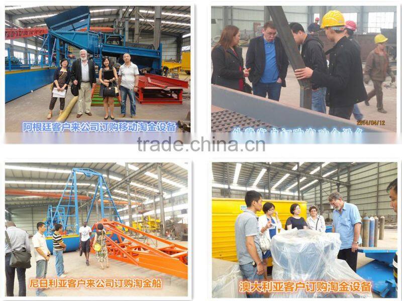 Diesel Power Type and New Condition small gold dredger