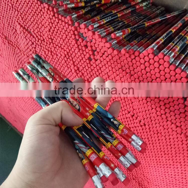 Football star boy wooden pencil set for African market