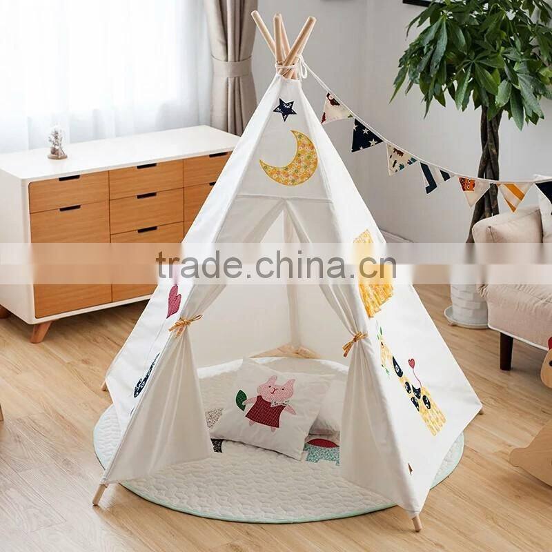 Wholesale cotton canvas kids children indoor play for peugeot partner tepee tent