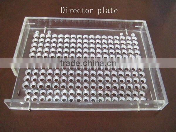 187 holes manual capsule filling machine + tamping tool size 00#