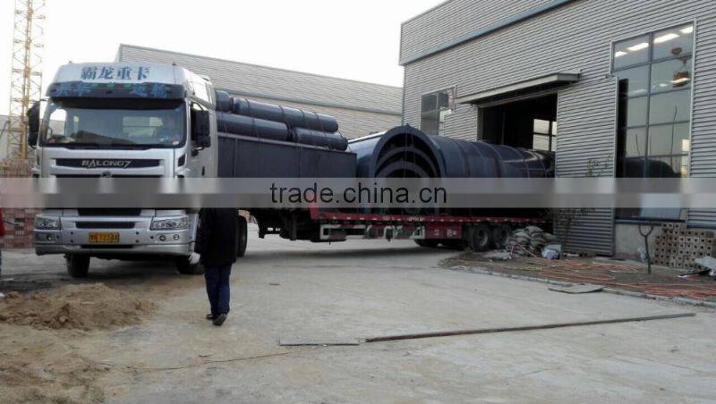 waste plastic recycling plant making plastic pyrolysis oil 12 TON
