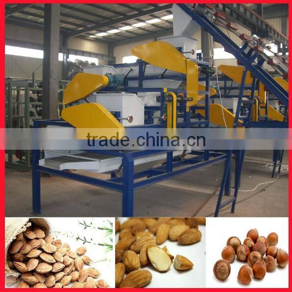 Almonds Shelling Machine Shell Cracking Machine Shell removing machine