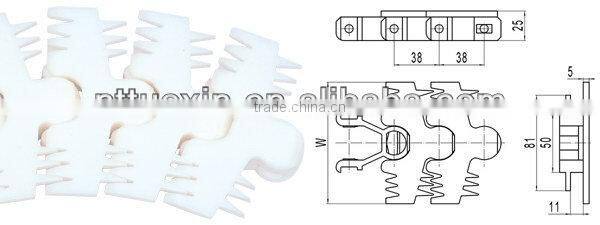 103 Finger Chains,flat top chains for packaging machinery
