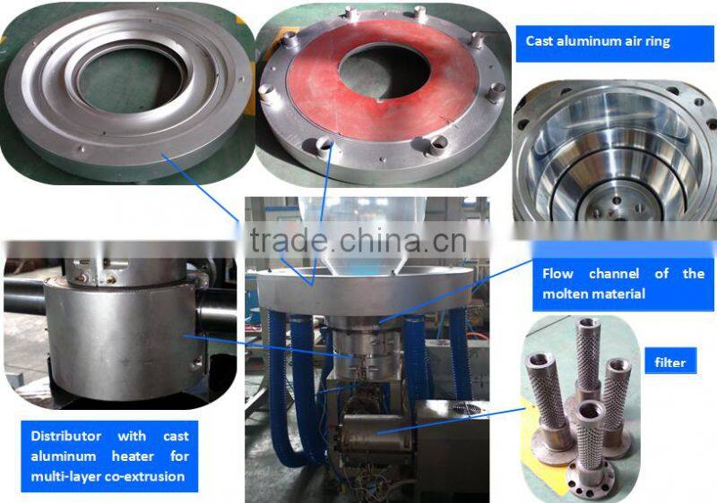 20-50 micron 1.2 meter mulch film making machine