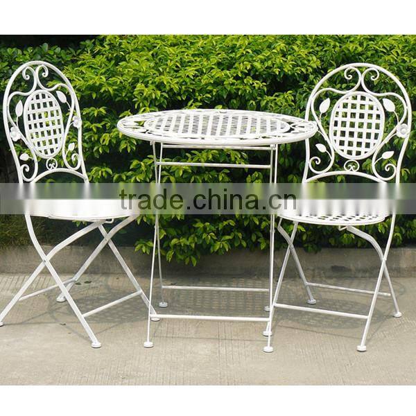 Vintage Folding Garden Table And Chair