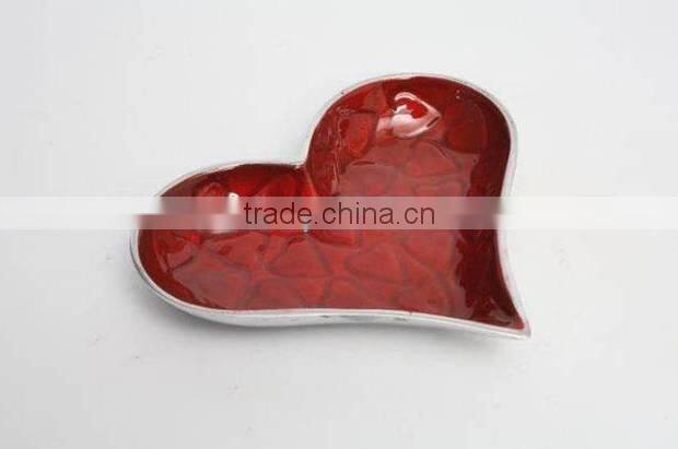 Christmas decoration metal hanging heart