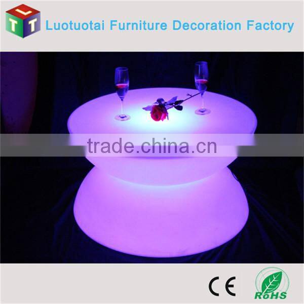 illumianted led bar chair/remote control 16 color change glowing led bar furniture set