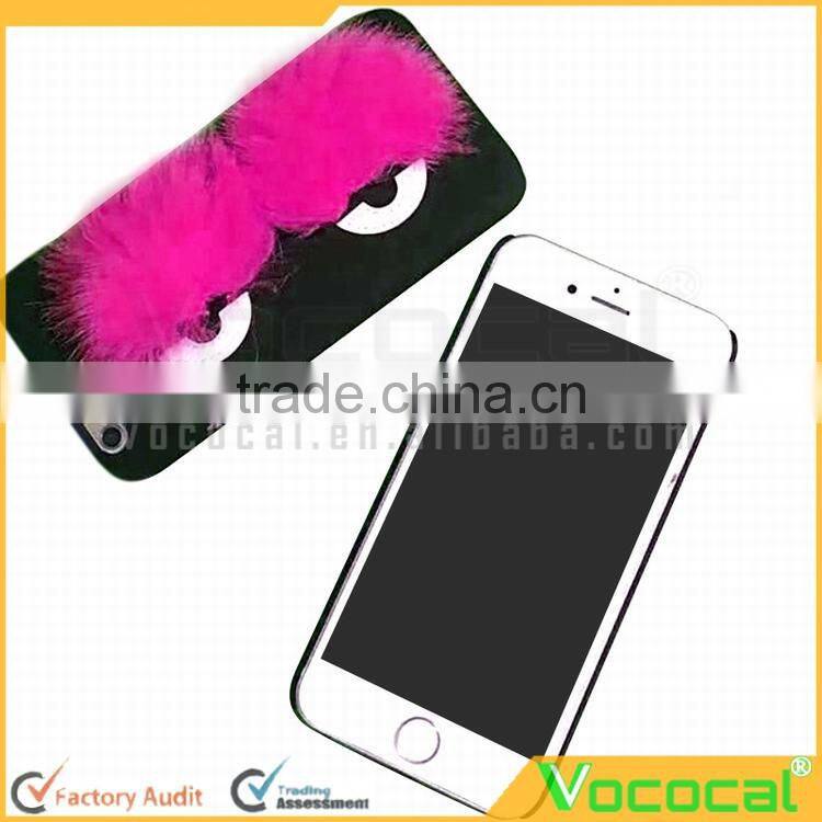 Cute Big Eyes Style Plush Case for iPhone 6 Plus / 6S Plus 5.5 Inch