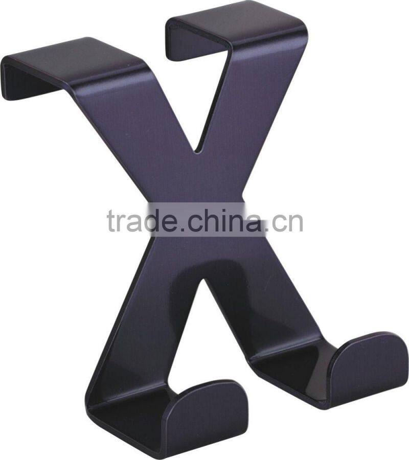 X Shape Single Over Door Hook/Metal Clothes Hook