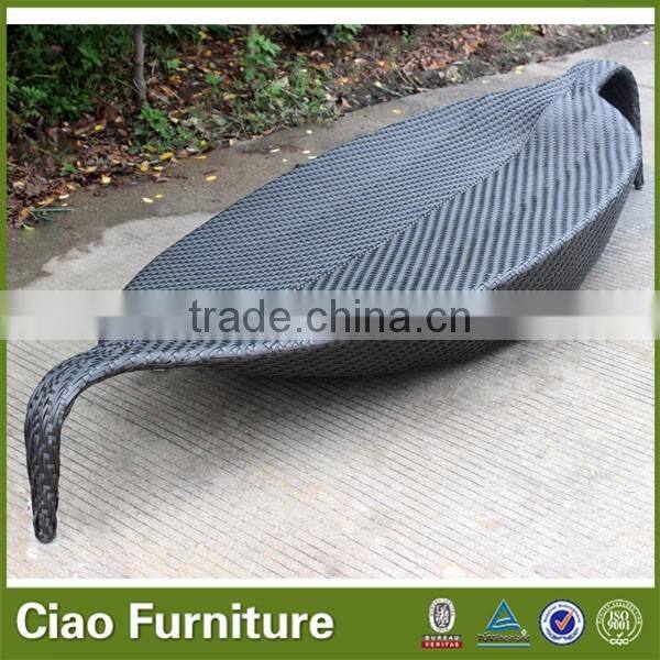 garden ridge outdoor furniture leaf rattan lounger