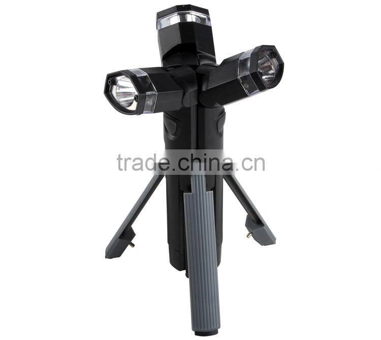 New design outdoor high power 3 in 1 tripod led tactical flashlight