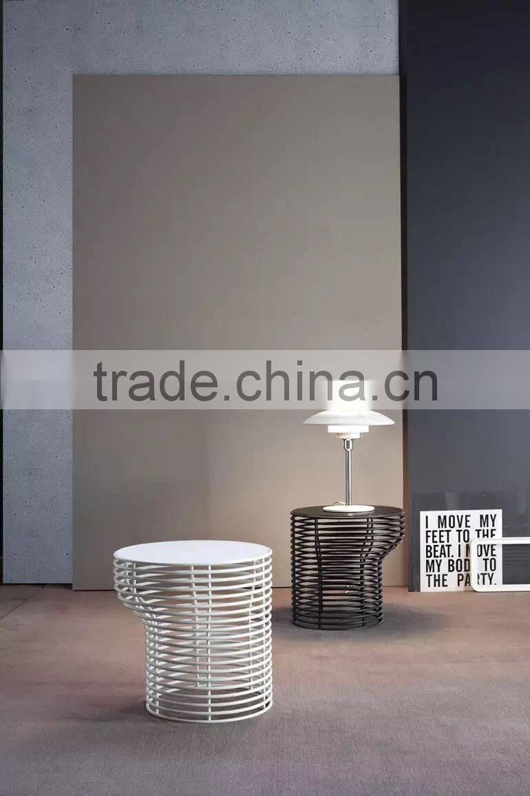 Alibaba online shopping power coating frame metal coffee table high qualtiy