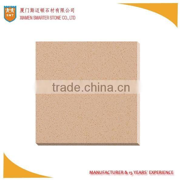 Brown and Black Veins Artificial Quartz Slab