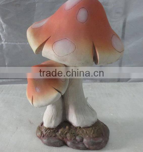 Garden ornament fiberglass clay mushroom moulds