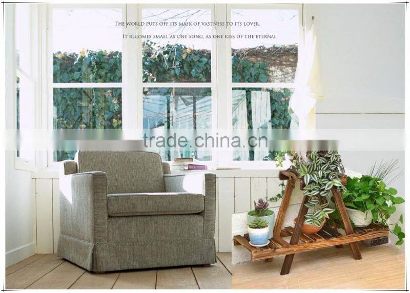 Outdoor Garden Wooden Planter/Wholesale Flower Pots/Wooden Bulk Flower Box